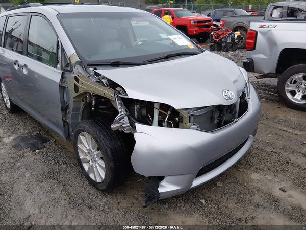 2012 TOYOTA SIENNA XLE 7 PASSENGER