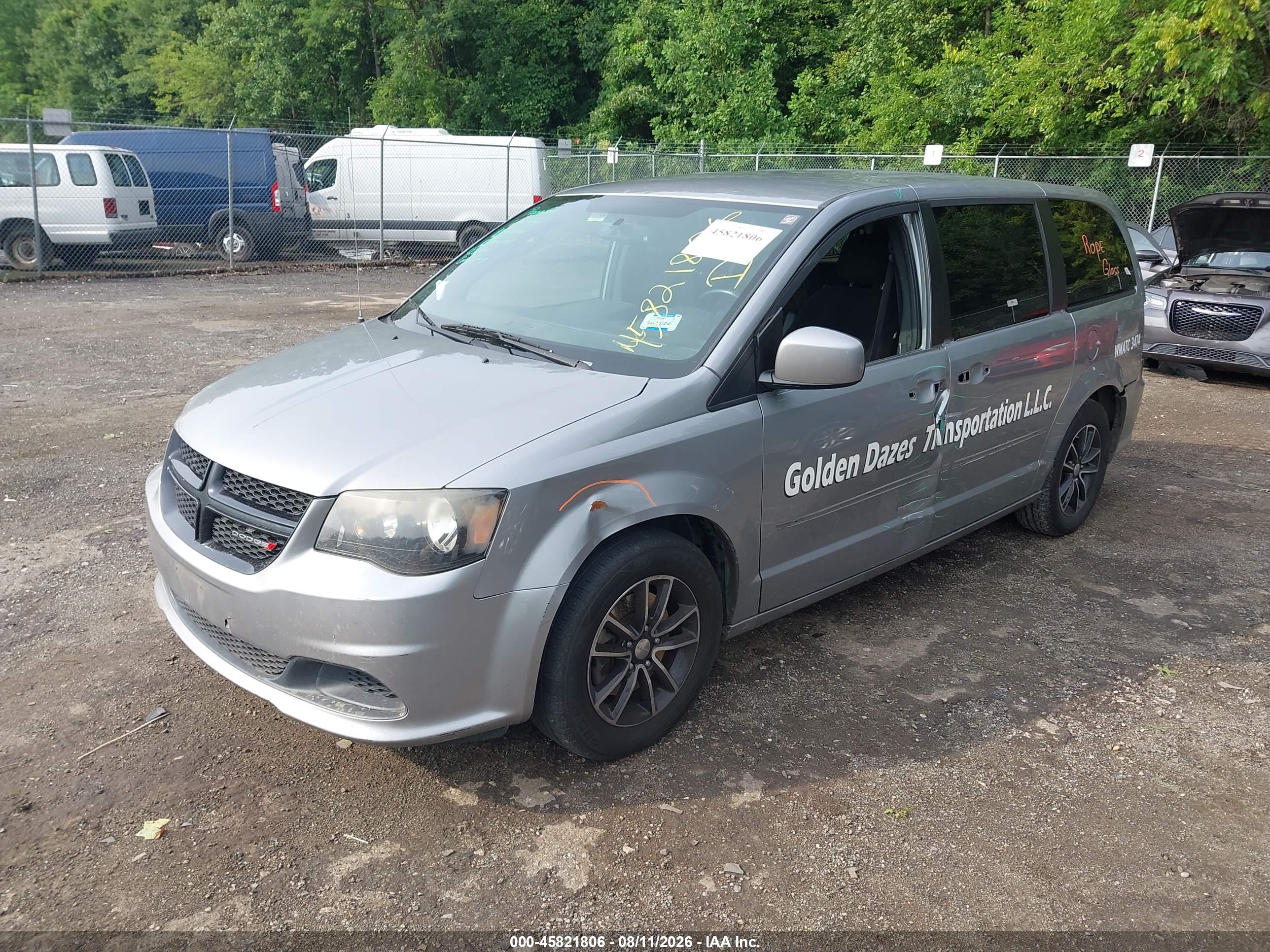 2015 DODGE GRAND CARAVAN SE PLUS — I2