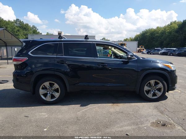 2016 TOYOTA HIGHLANDER LIMITED V6