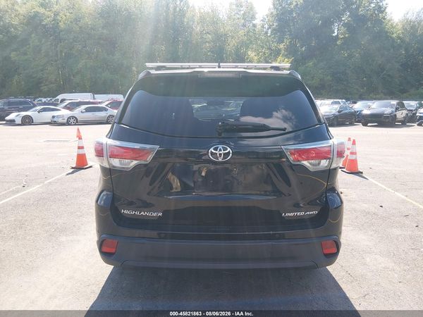 2016 TOYOTA HIGHLANDER LIMITED V6