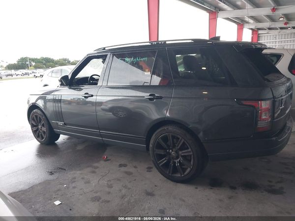 2017 LAND ROVER RANGE ROVER 5.0L V8 SUPERCHARGED