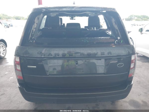 2017 LAND ROVER RANGE ROVER 5.0L V8 SUPERCHARGED