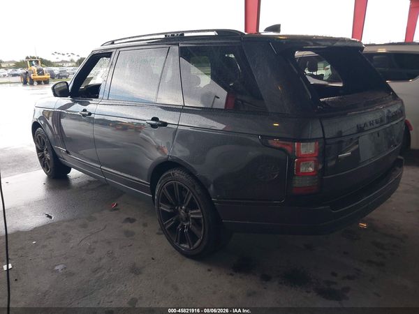 2017 LAND ROVER RANGE ROVER 5.0L V8 SUPERCHARGED