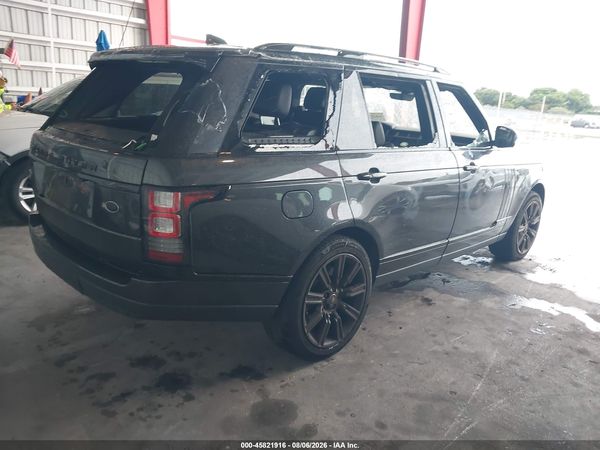 2017 LAND ROVER RANGE ROVER 5.0L V8 SUPERCHARGED