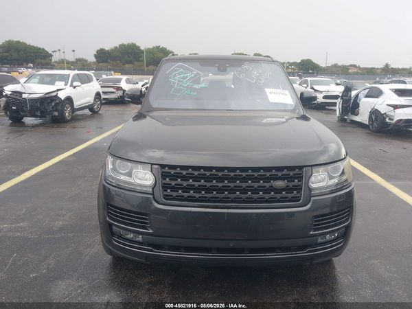 2017 LAND ROVER RANGE ROVER 5.0L V8 SUPERCHARGED
