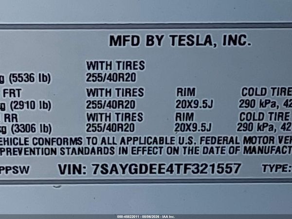 2026 TESLA MODEL Y