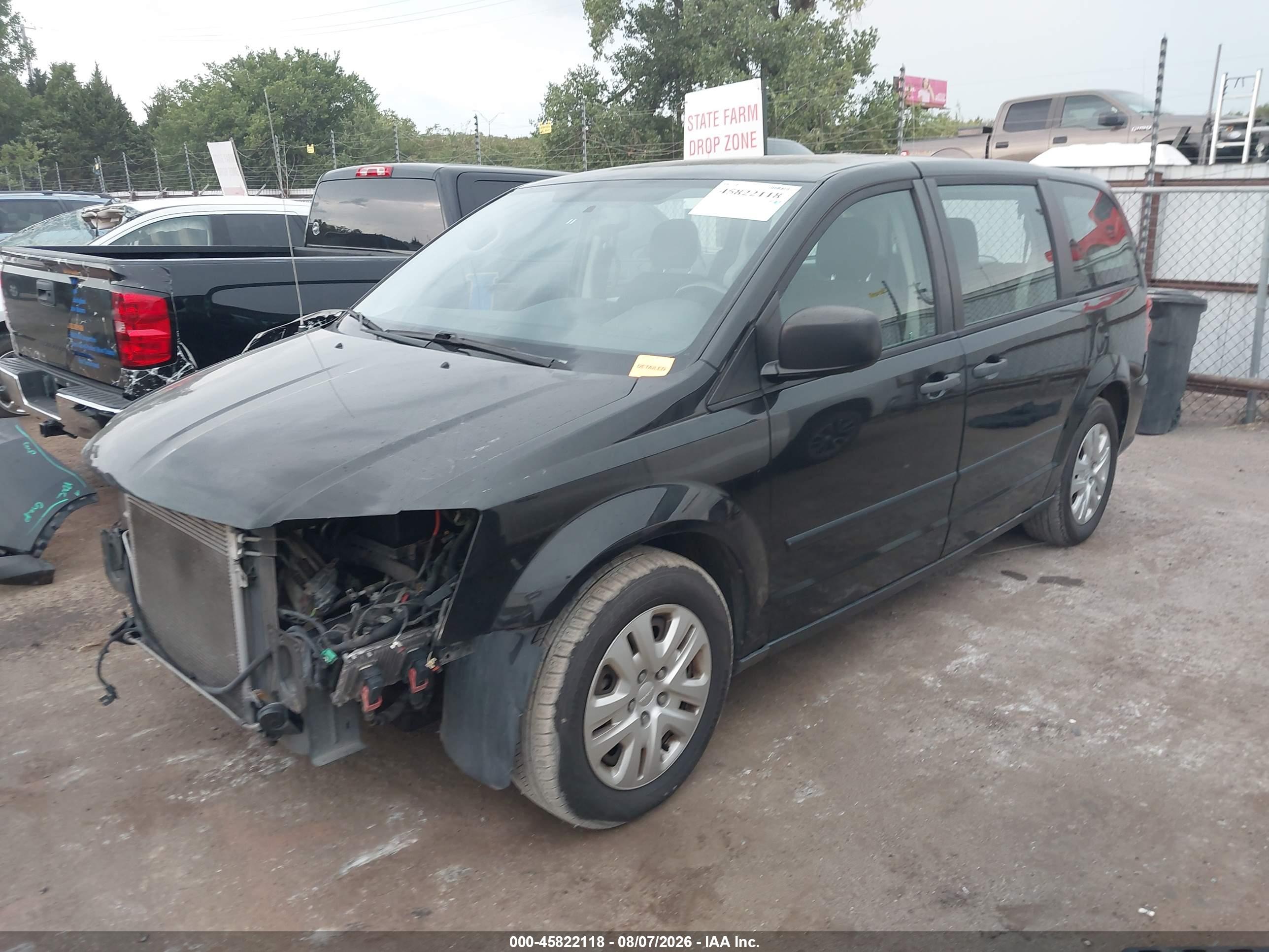 2016 DODGE GRAND CARAVAN AMERICAN VALUE PKG — I2