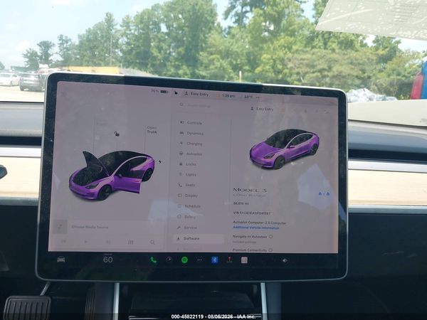 2018 TESLA MODEL 3 LONG RANGE/MID RANGE