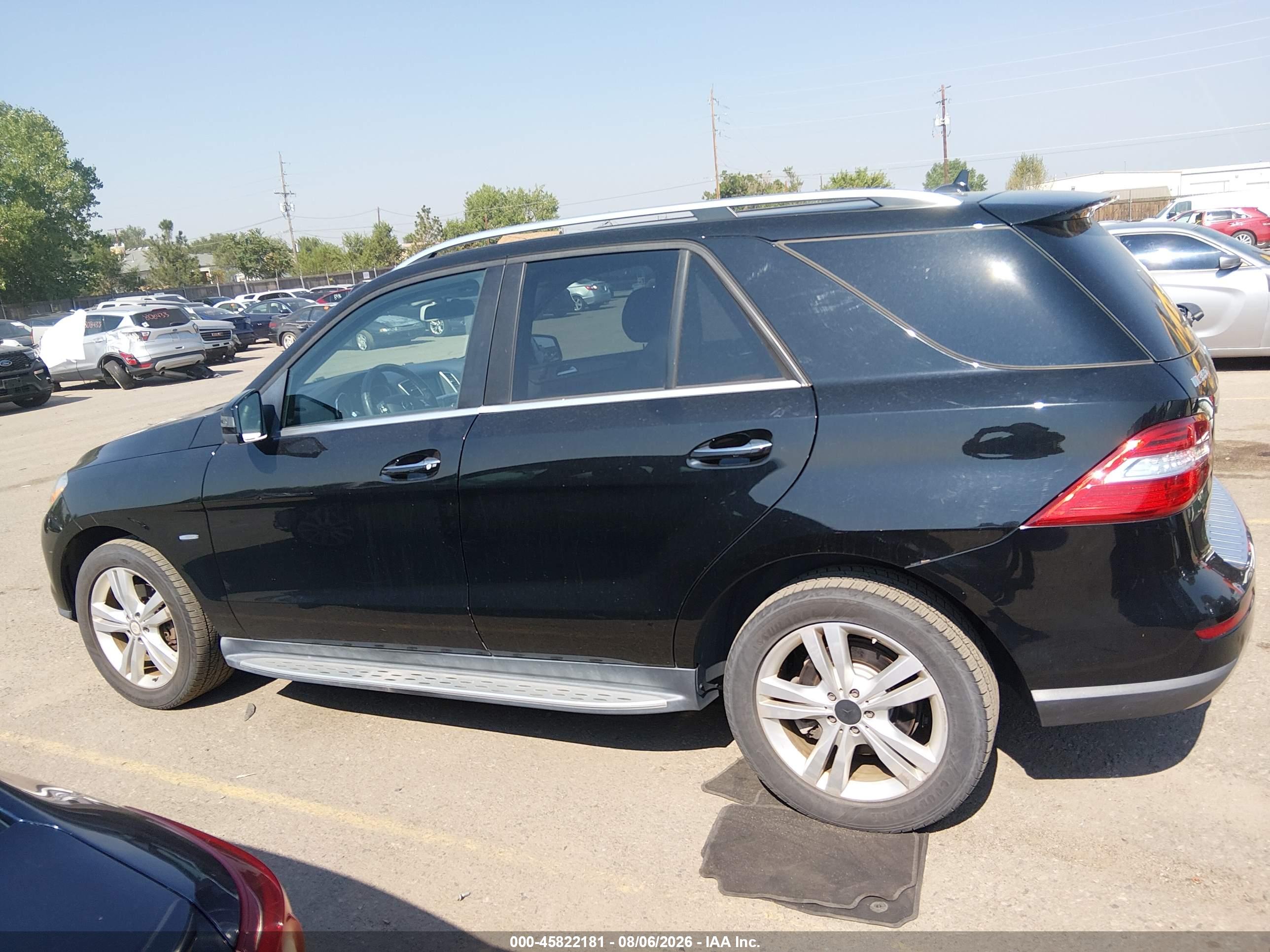 2012 MERCEDES-BENZ ML 350 4MATIC