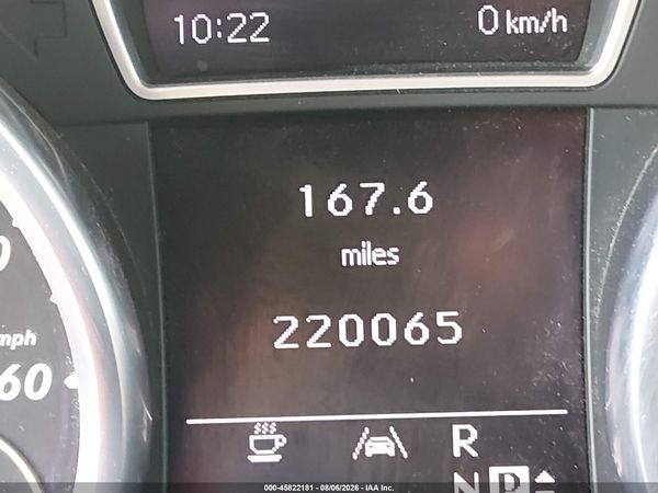 2012 MERCEDES-BENZ ML 350 4MATIC