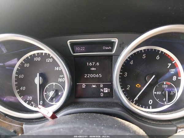 2012 MERCEDES-BENZ ML 350 4MATIC
