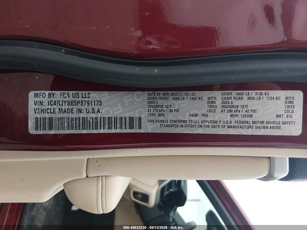 2023 JEEP GRAND CHEROKEE 4XE