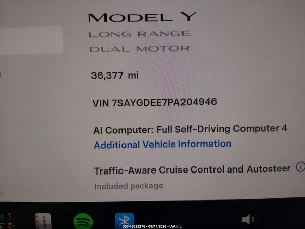 2023 TESLA MODEL Y — I118