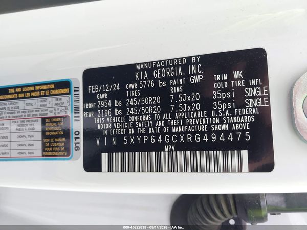 2024 KIA TELLURIDE S