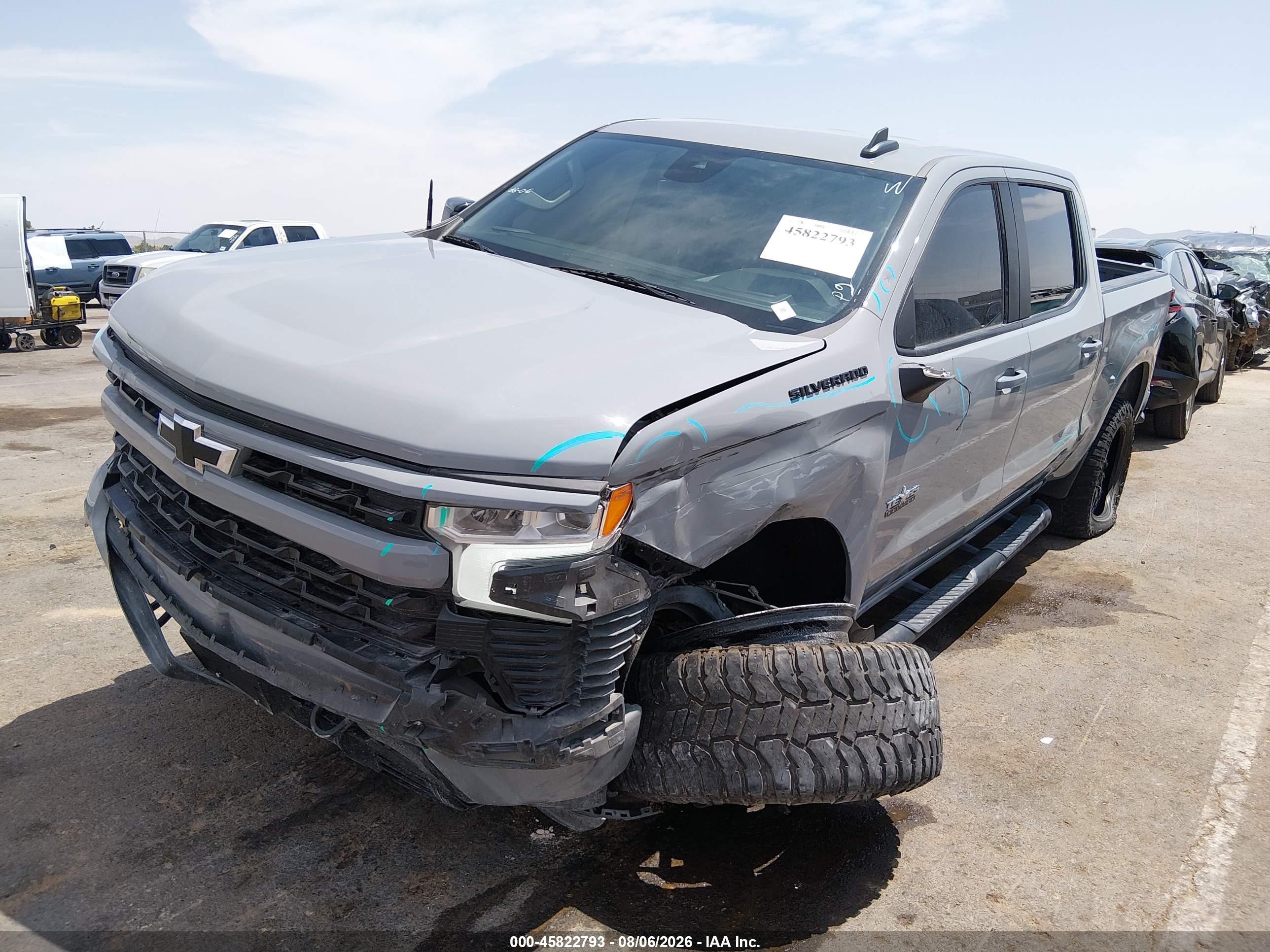 2024 CHEVROLET SILVERADO 1500 2WD  SHORT BED RST — I2