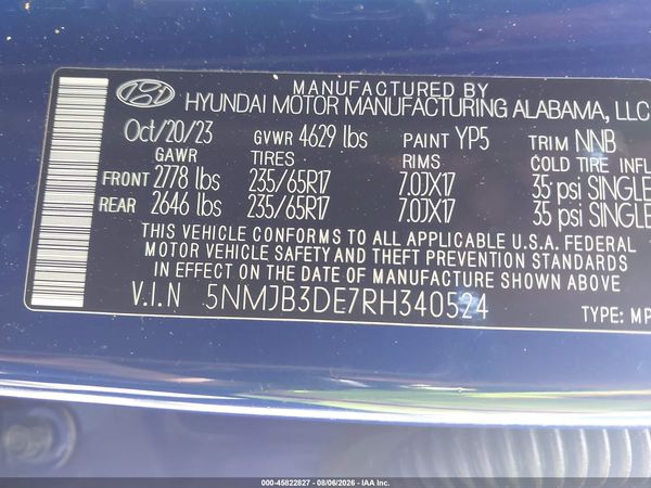 2024 HYUNDAI TUCSON SEL