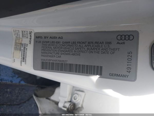 2024 AUDI E-TRON GT PREMIUM PLUS QUATTRO