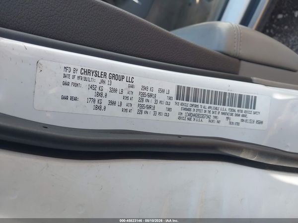 2013 DODGE DURANGO SXT