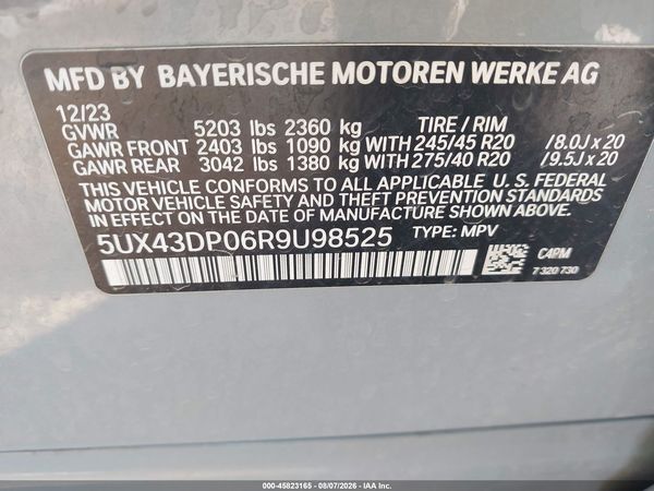 2024 BMW X3 SDRIVE30I