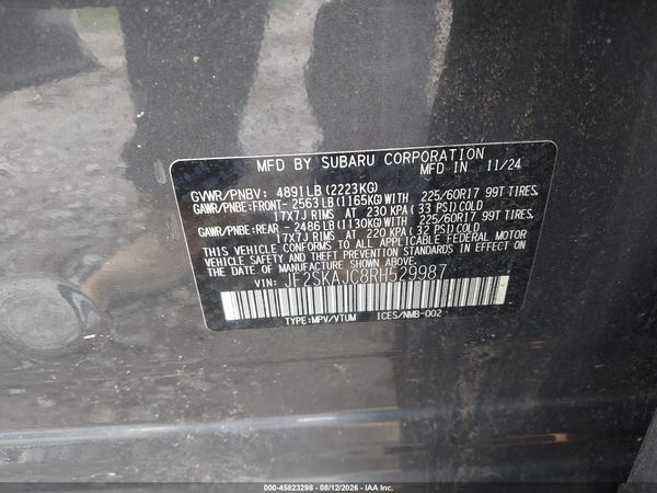 2024 SUBARU FORESTER WILDERNESS