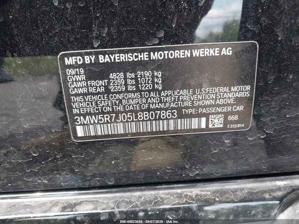 2020 BMW 330I XDRIVE