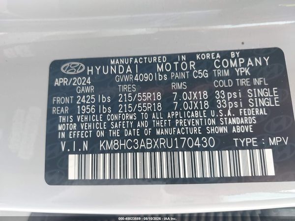 2024 HYUNDAI KONA SEL
