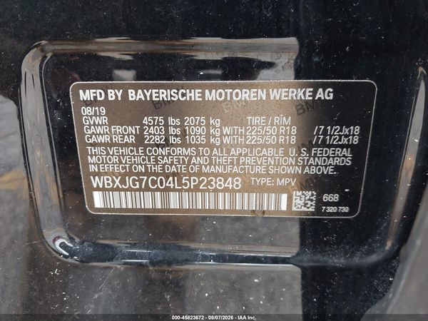 2020 BMW X1 SDRIVE28I