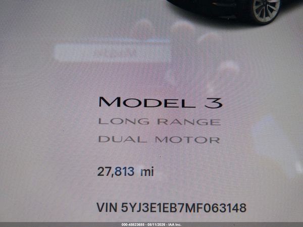 2021 TESLA MODEL 3