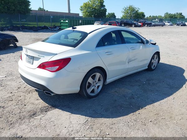 2016 MERCEDES-BENZ CLA 250 4MATIC