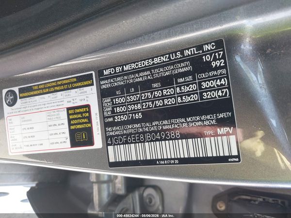2018 MERCEDES-BENZ GLS 450 4MATIC