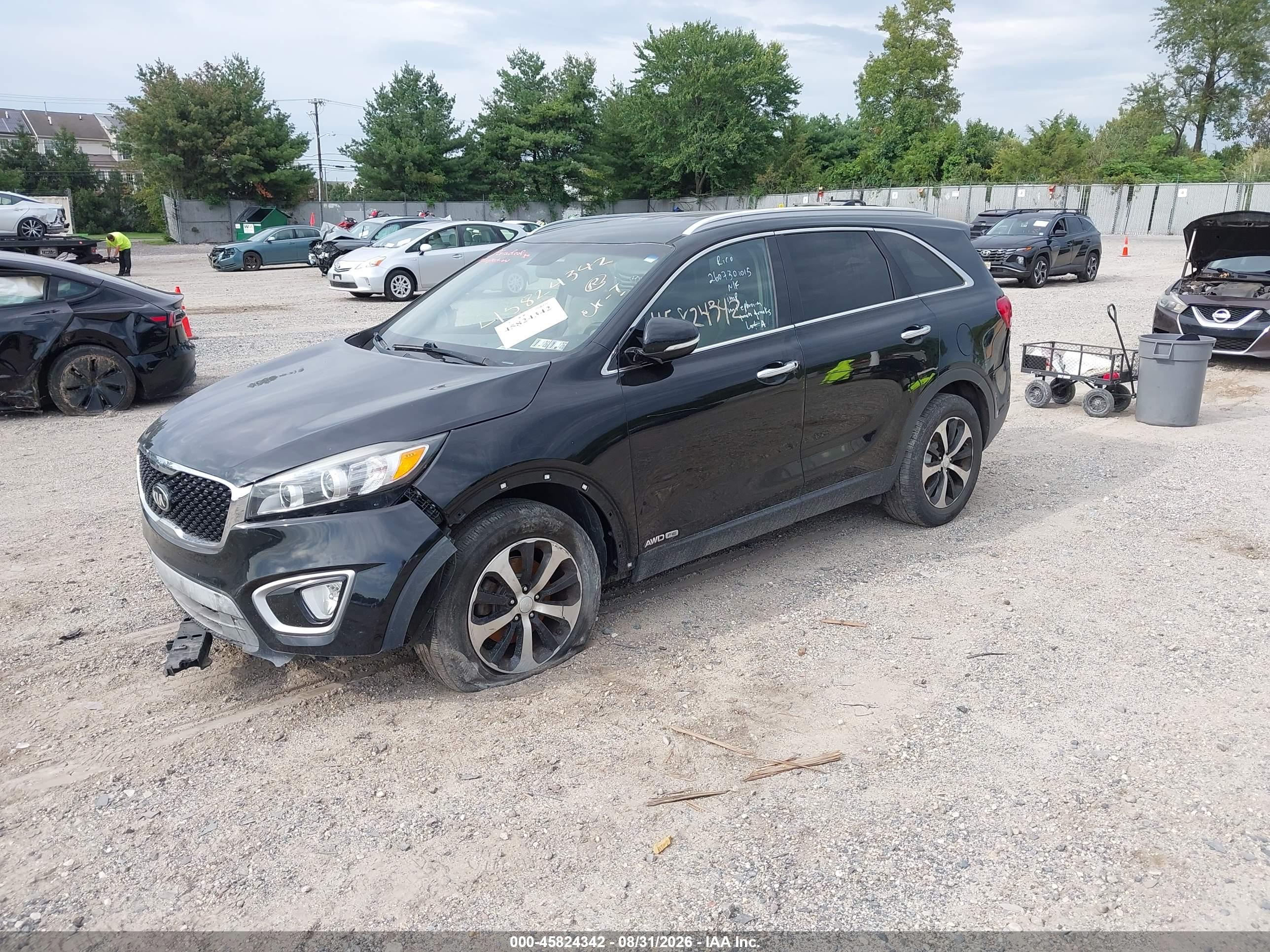 2016 KIA SORENTO 3.3L EX — I2