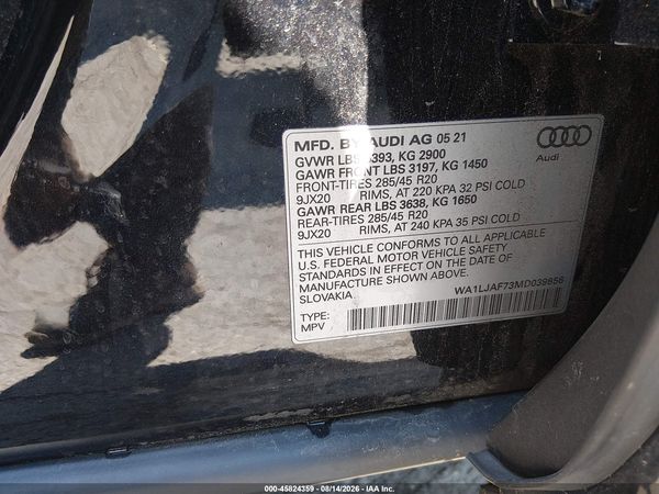 2021 AUDI Q7
