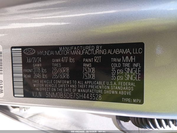 2025 HYUNDAI TUCSON SEL