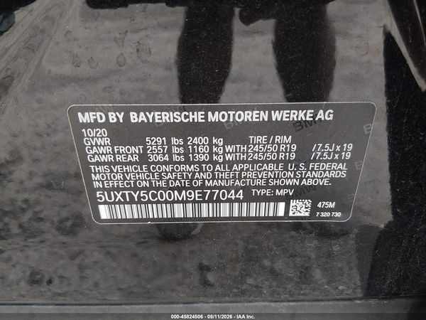 2021 BMW X3 XDRIVE30I