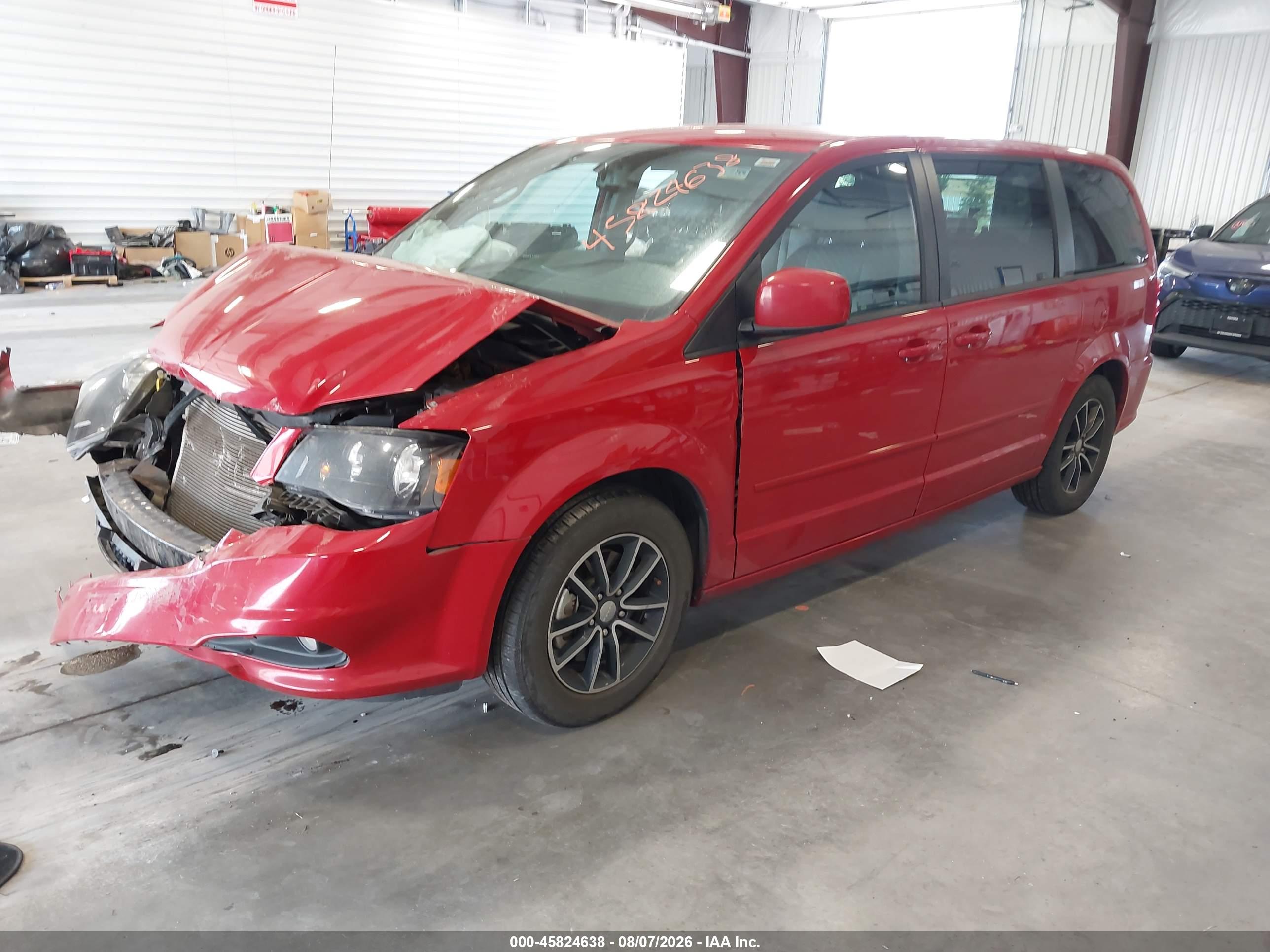 2016 DODGE GRAND CARAVAN SXT — I2
