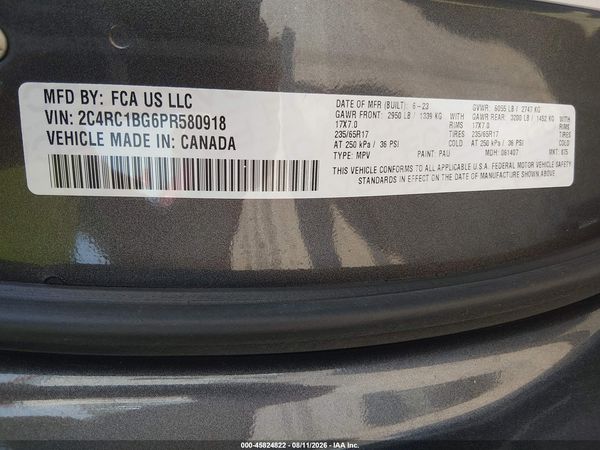 2023 CHRYSLER PACIFICA TOURING L