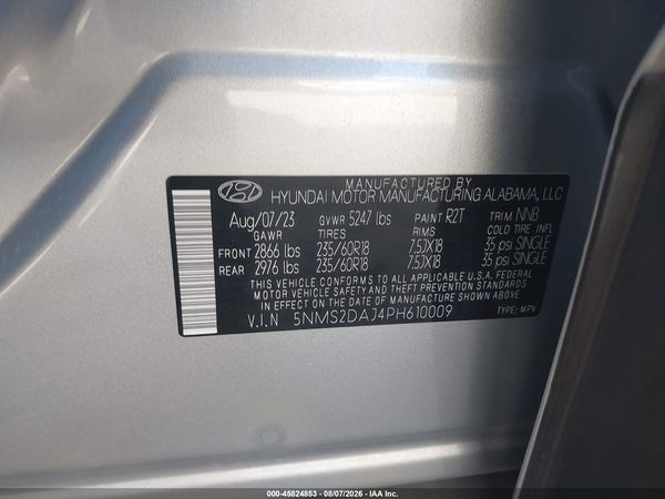 2023 HYUNDAI SANTA FE SEL