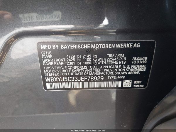 2018 BMW X2 XDRIVE28I