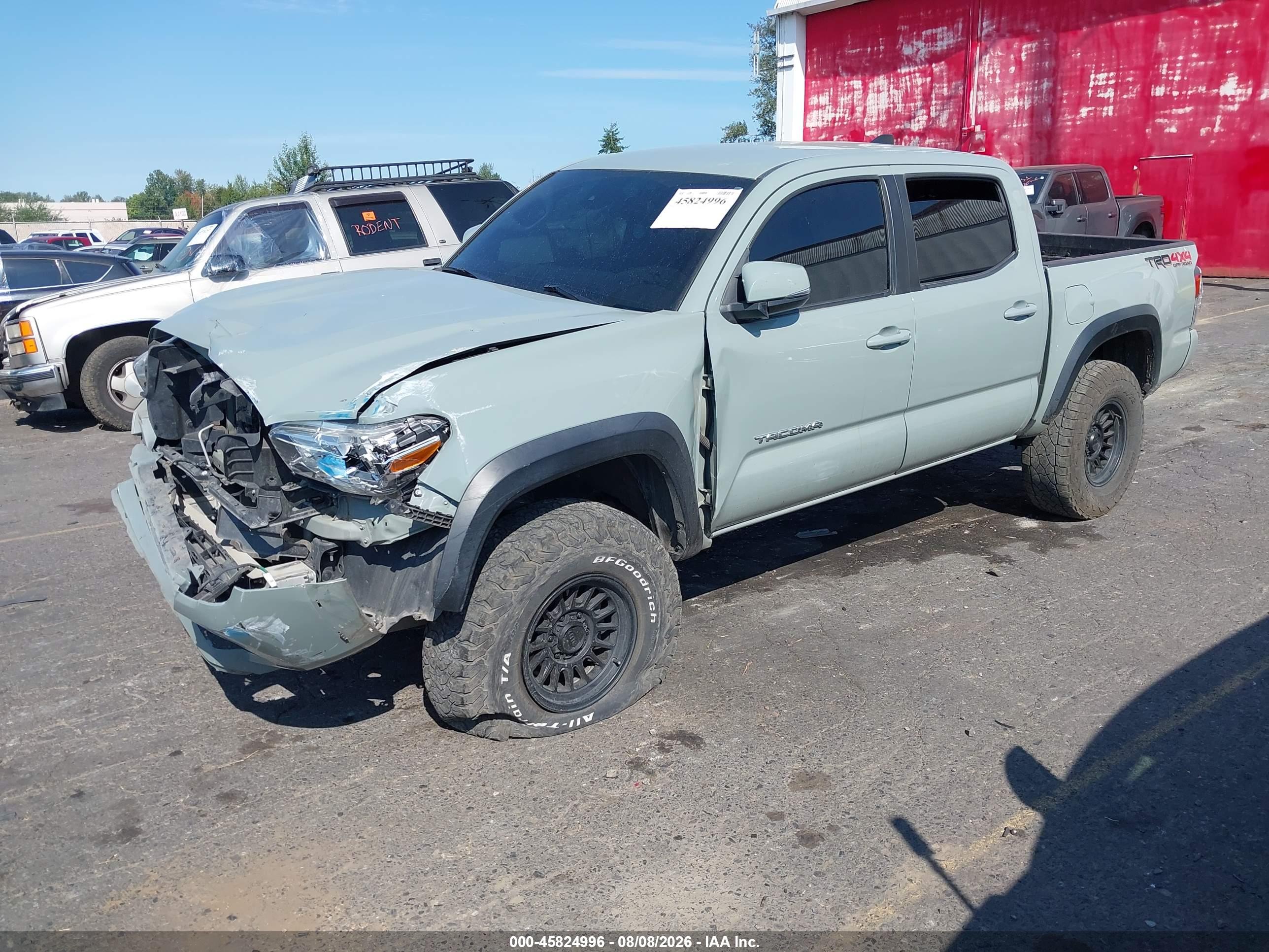 2022 TOYOTA TACOMA TRD OFF ROAD — I2