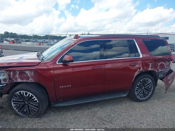 2020 CHEVROLET TAHOE 2WD LT — I6
