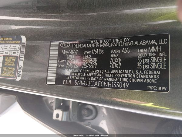 2022 HYUNDAI TUCSON SEL