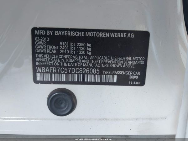 2013 BMW 535I