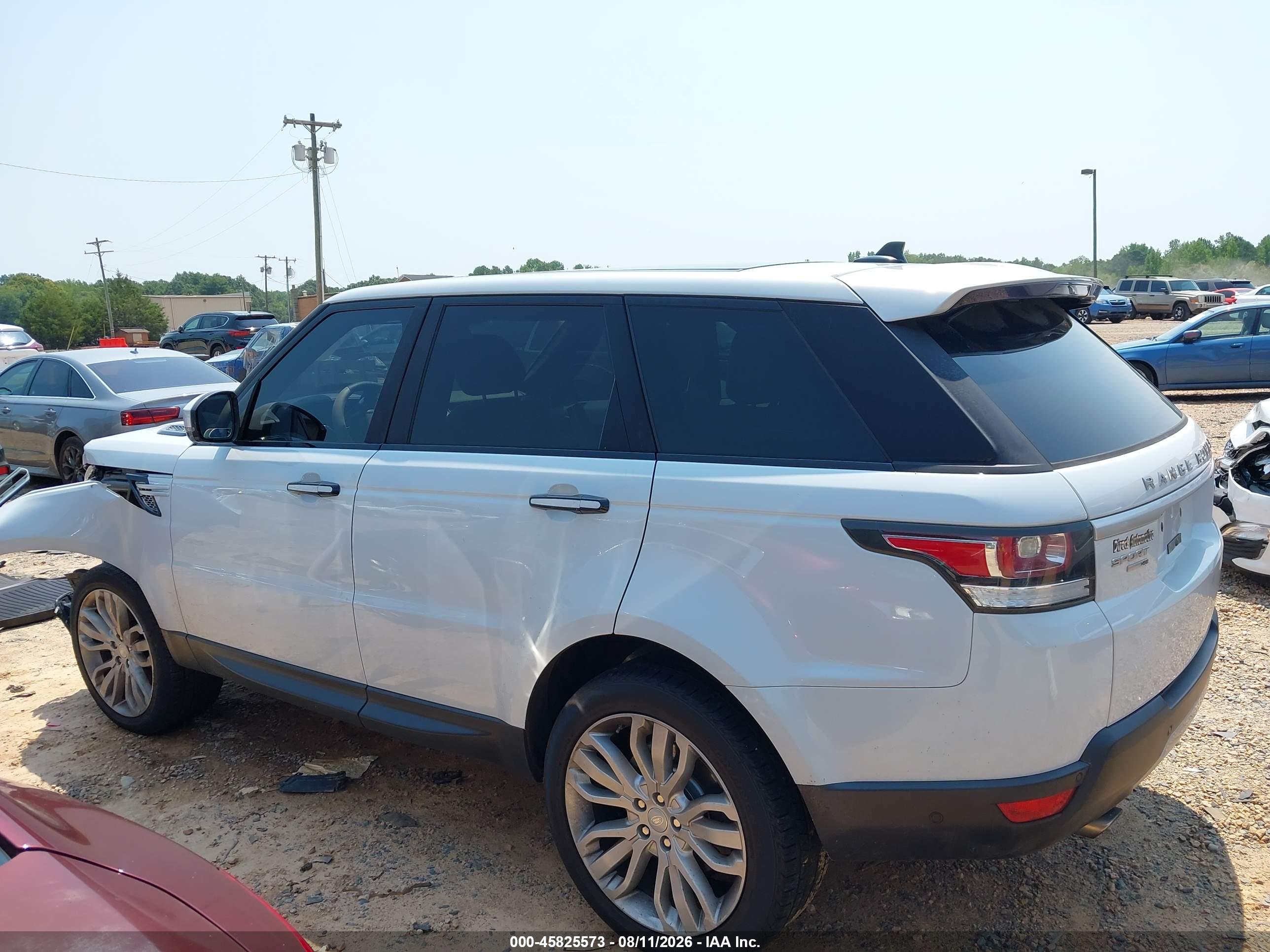 2016 LAND ROVER RANGE ROVER SPORT 3.0L V6 SUPERCHARGED HSE