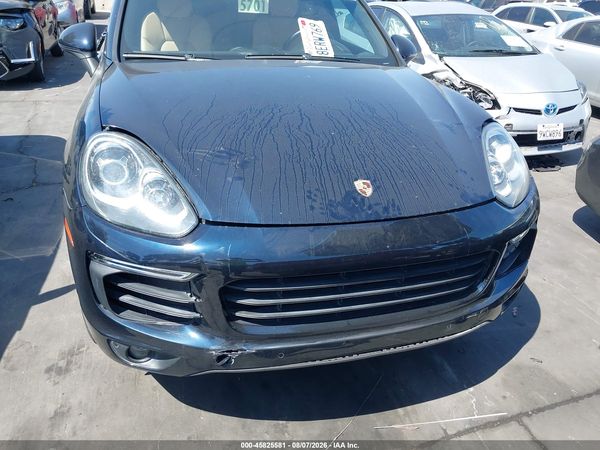 2017 PORSCHE CAYENNE PLATINUM EDITION