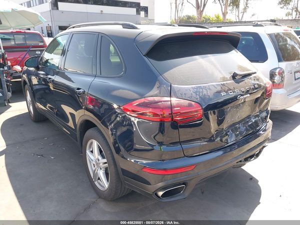 2017 PORSCHE CAYENNE PLATINUM EDITION
