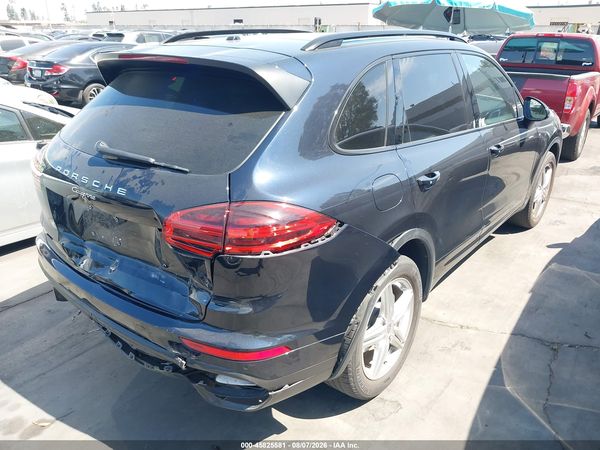 2017 PORSCHE CAYENNE PLATINUM EDITION