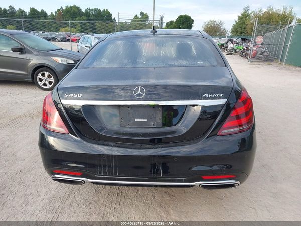 2018 MERCEDES-BENZ S 450 4MATIC — I119