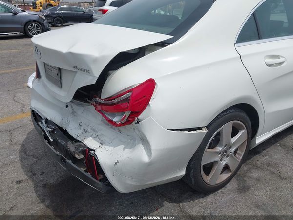 2018 MERCEDES-BENZ CLA 250 4MATIC