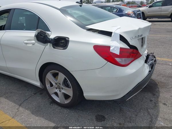 2018 MERCEDES-BENZ CLA 250 4MATIC