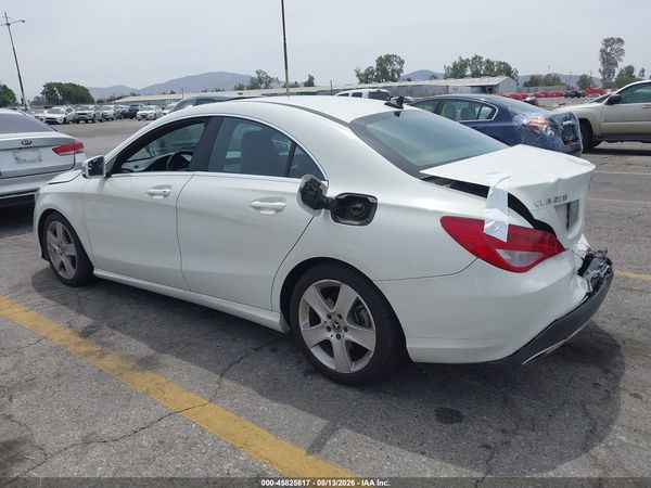 2018 MERCEDES-BENZ CLA 250 4MATIC